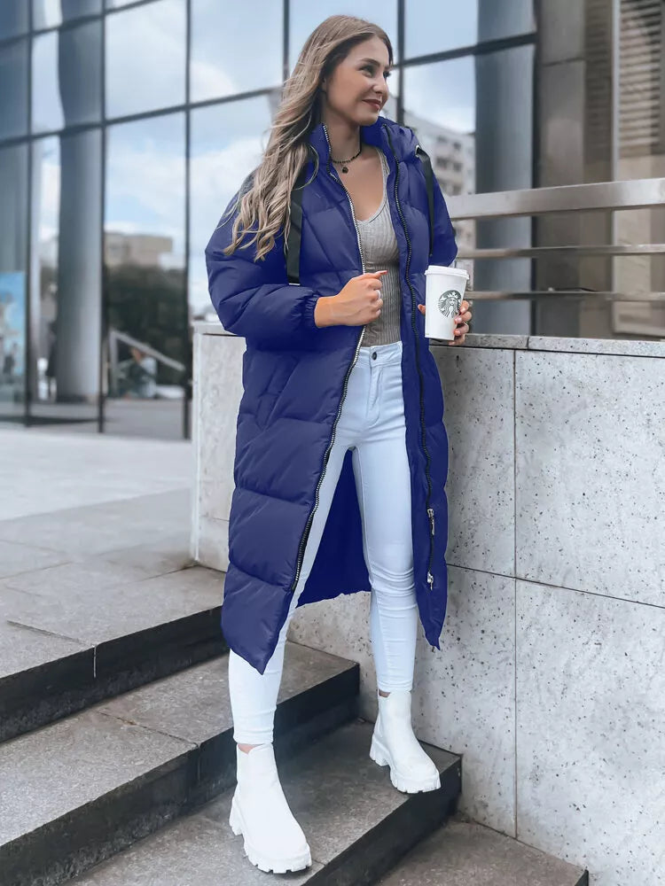 Zila sieviešu jaka Storm