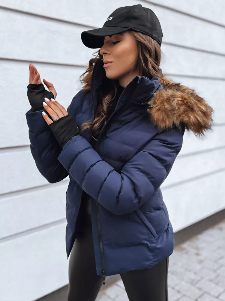 Sieviešu zila ziemas jaka Paloma