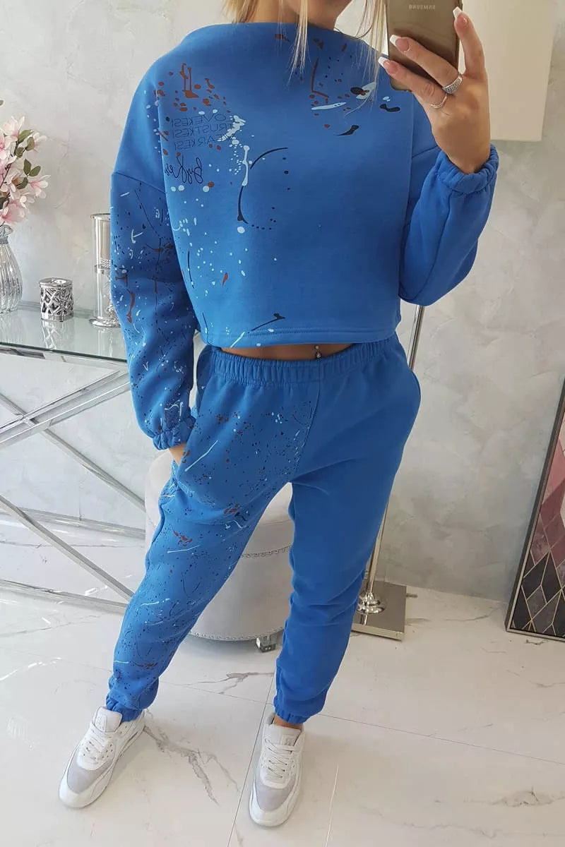 Sieviešu zils komplekts Splash