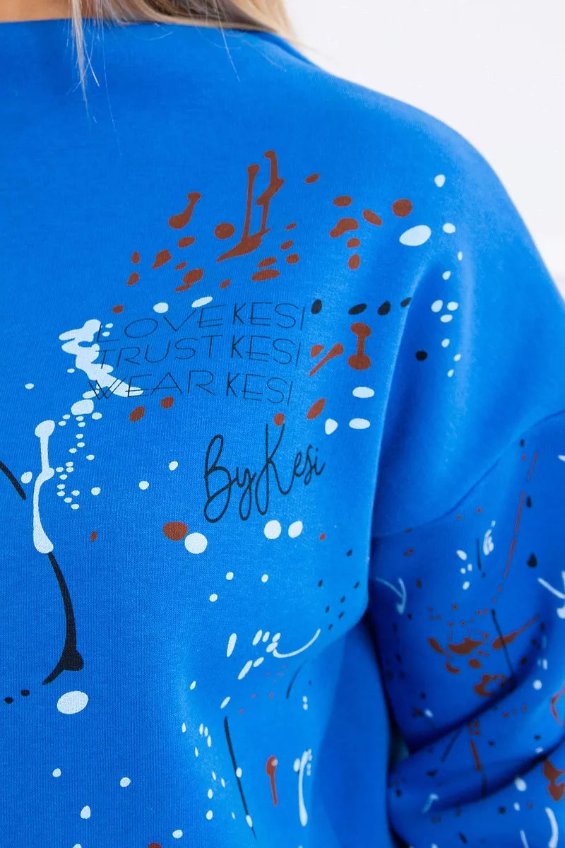 Sieviešu zils komplekts Splash