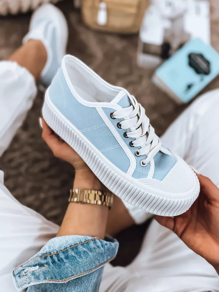 Sieviešu zilas ikdienas kurpes Opin