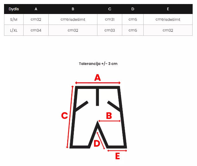 Sieviešu zilas šorti Dinārs