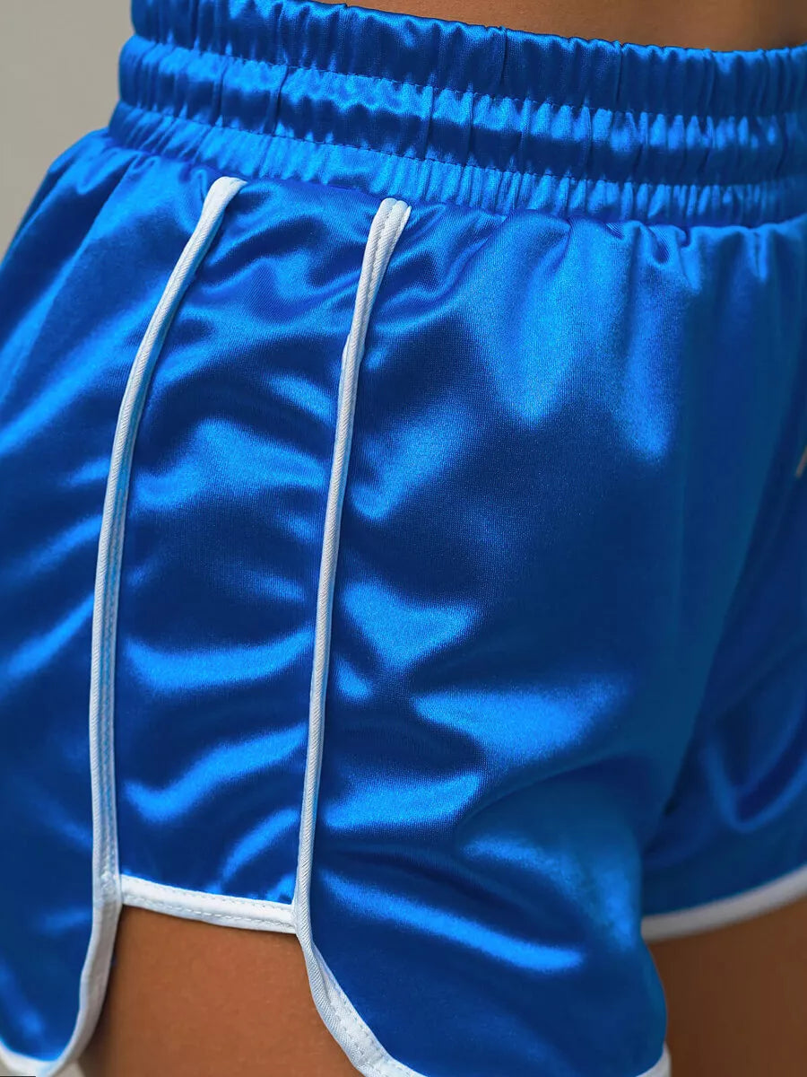 Sieviešu zilas šorti Dinārs