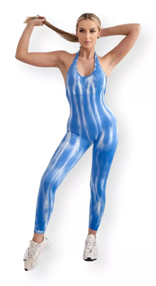 Sieviešu zils kombinezons Slimy