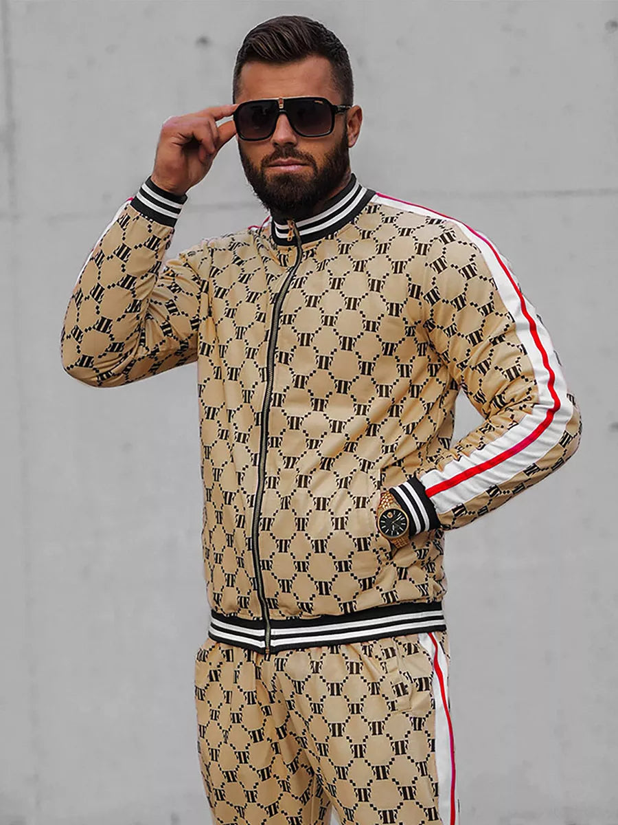 Bēškrāsas - melns vīriešu uzvalks Oran