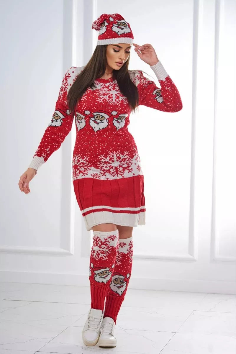 Sieviešu Ziemassvētku trīsdaļīgs komplekts Snowdrop.