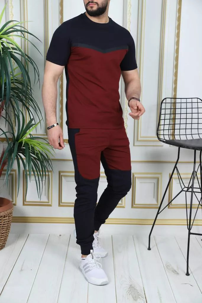 Sporta komplekts bordo krāsā Karter