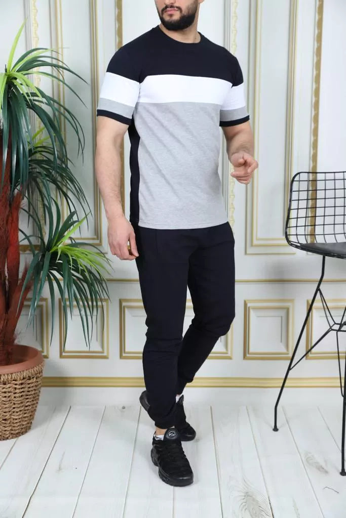 Sporta komplekts melns - pelēks Rader