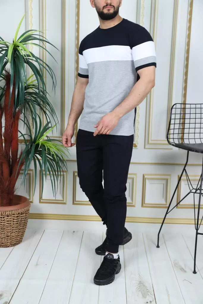 Sporta komplekts melns - pelēks Rader