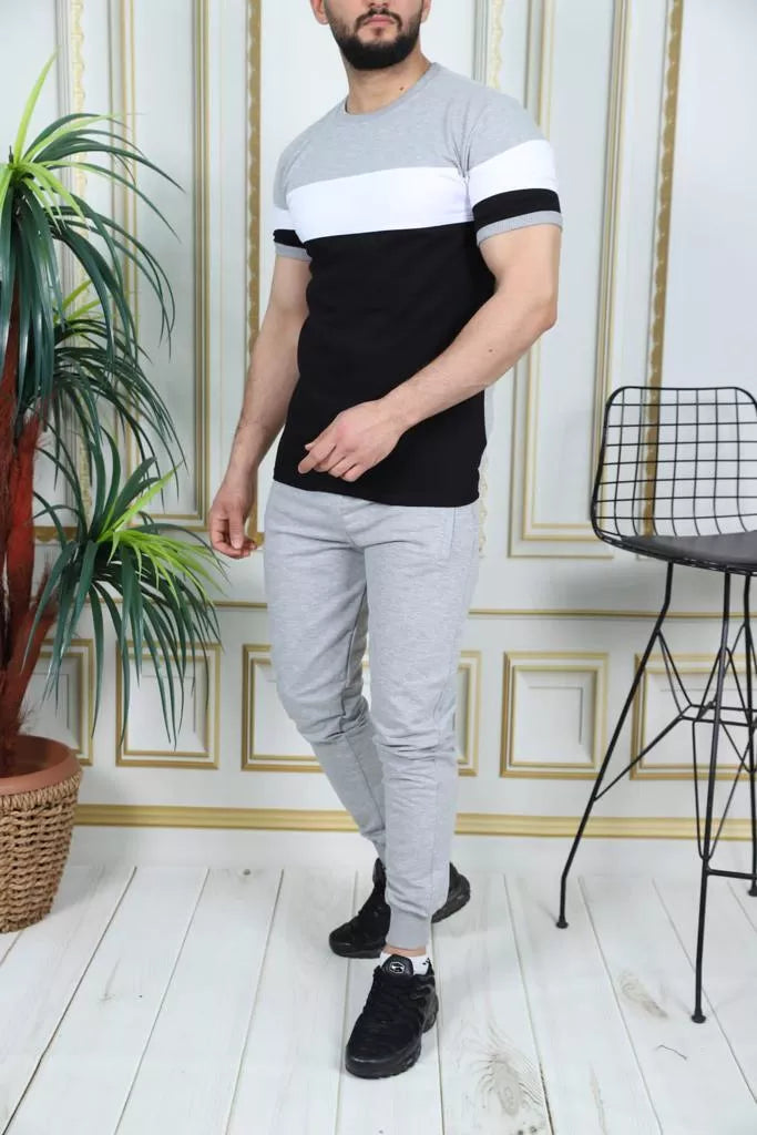 Sporta komplekts pelēks - melns Rader