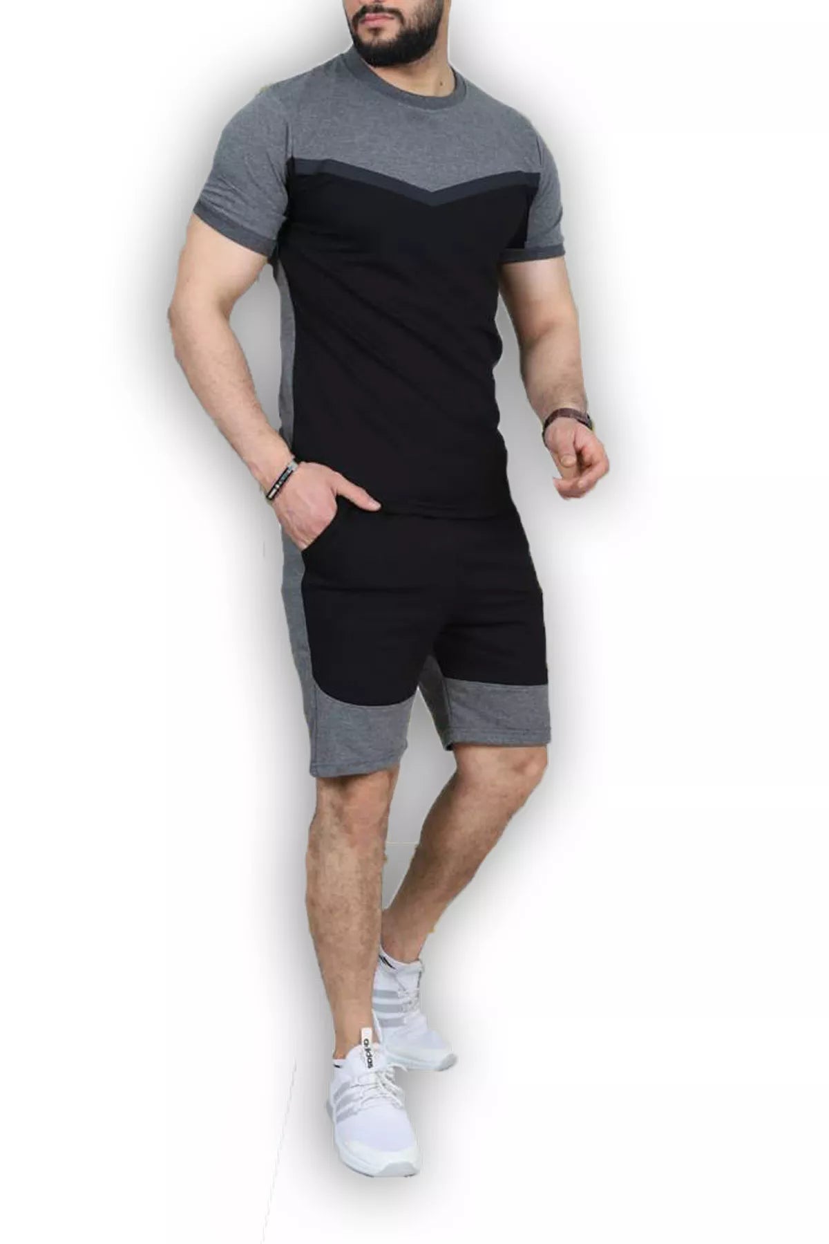 Sporta komplekts tumši pelēks Moren