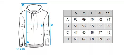 Tumši pelēks kapučjakas krekls Vona