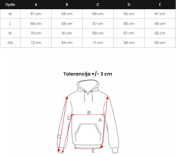 Melns Brīvības džemperis