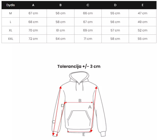 Melns džemperis Etans