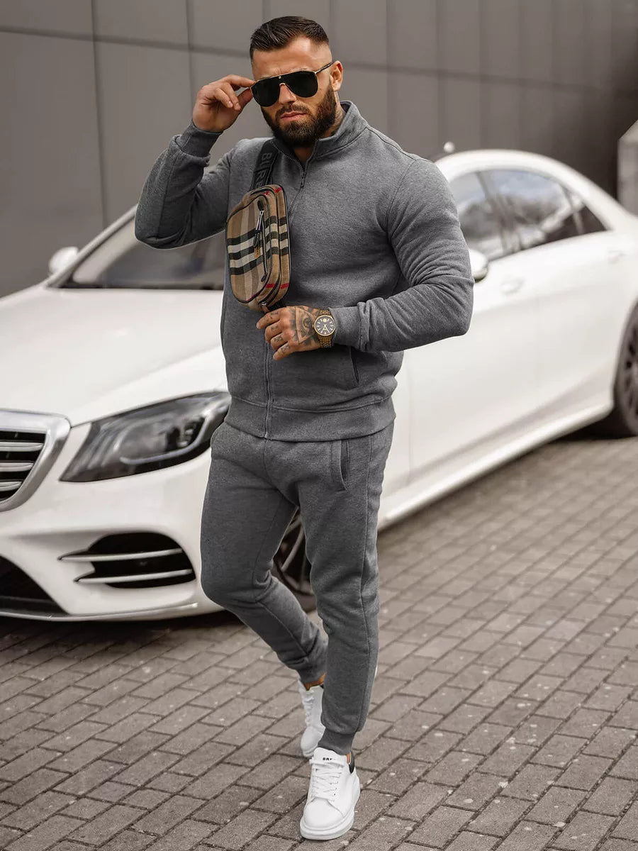 Tumši pelēks vīriešu sporta tērps Armin.