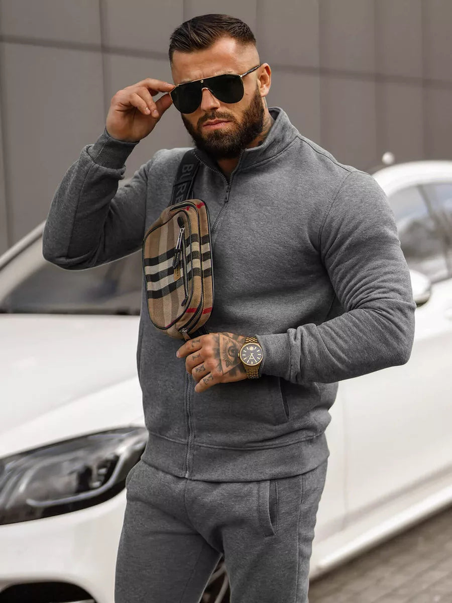 Tumši pelēks vīriešu sporta tērps Armin.