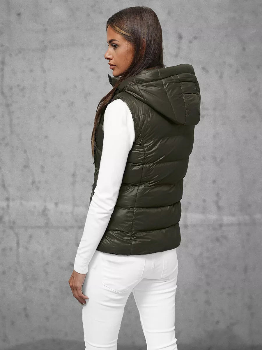 Tumši zaļa veste Bizer