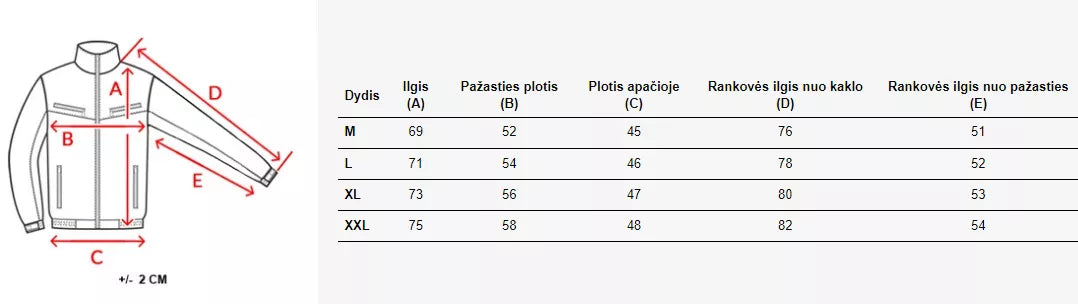 Tumši zila jaka Jan