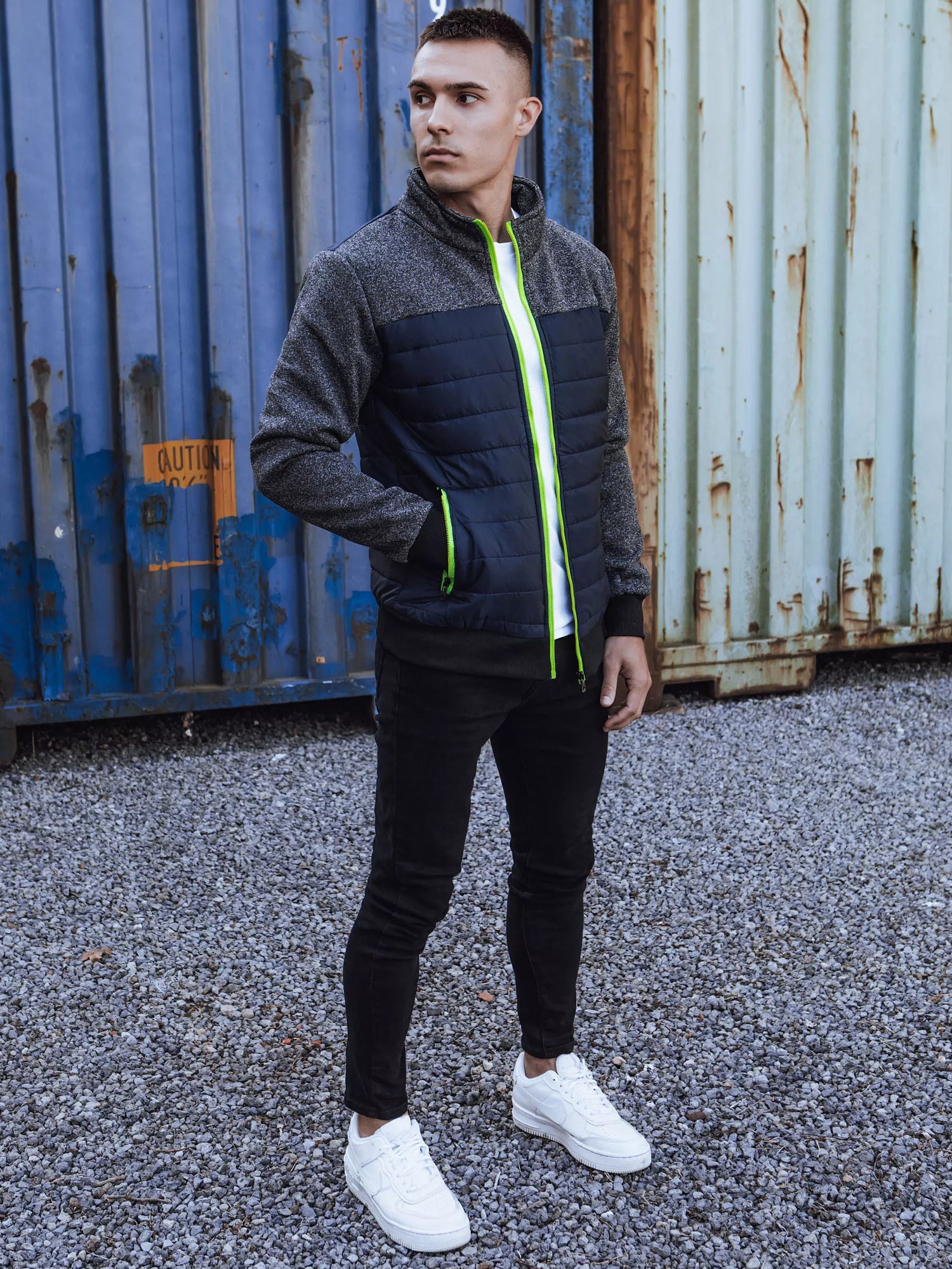 Tumši zila jaka Janil