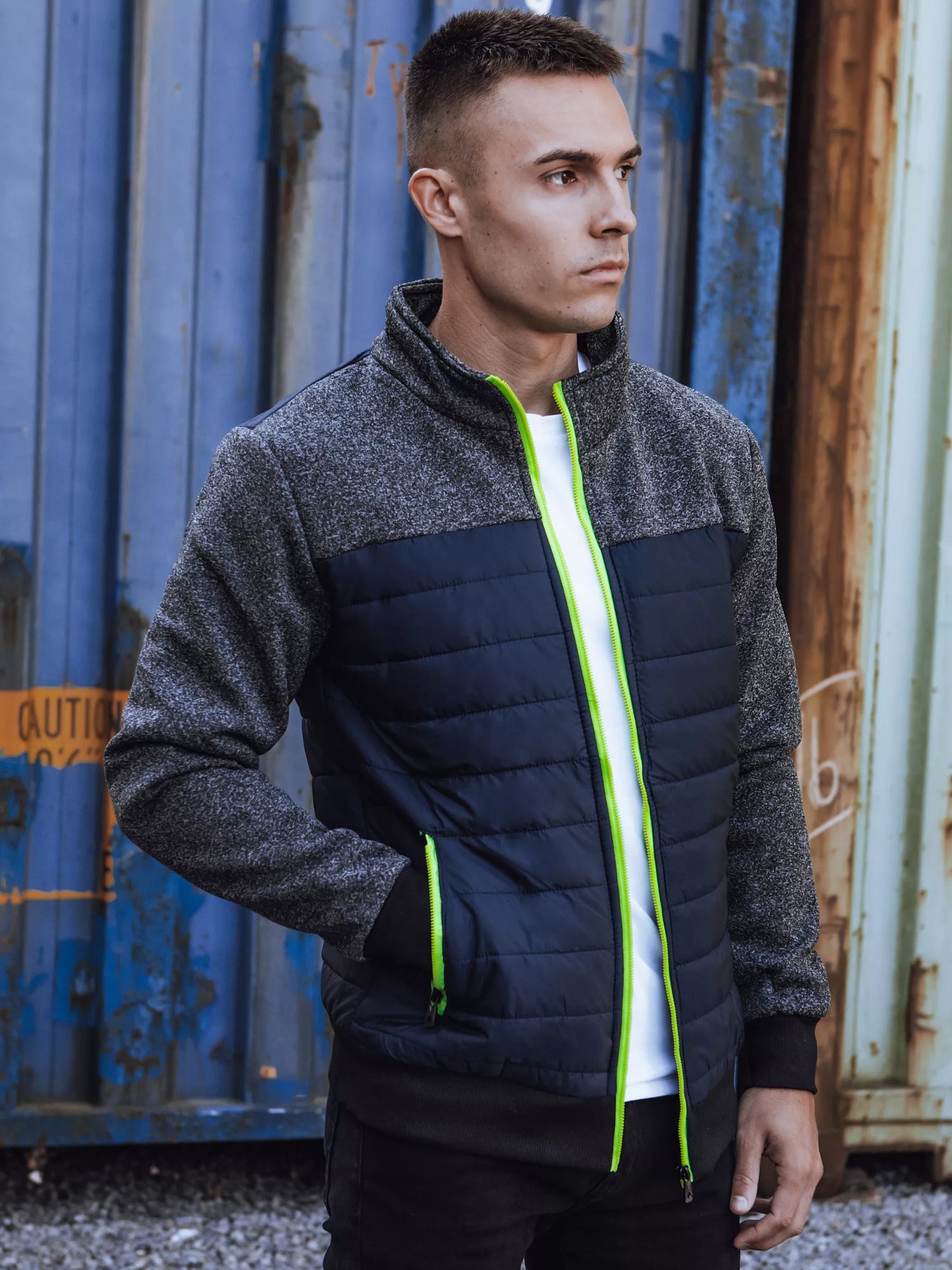 Tumši zila jaka Janil