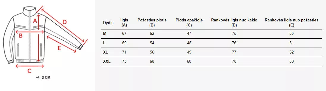 Tumši zila jaka Janil