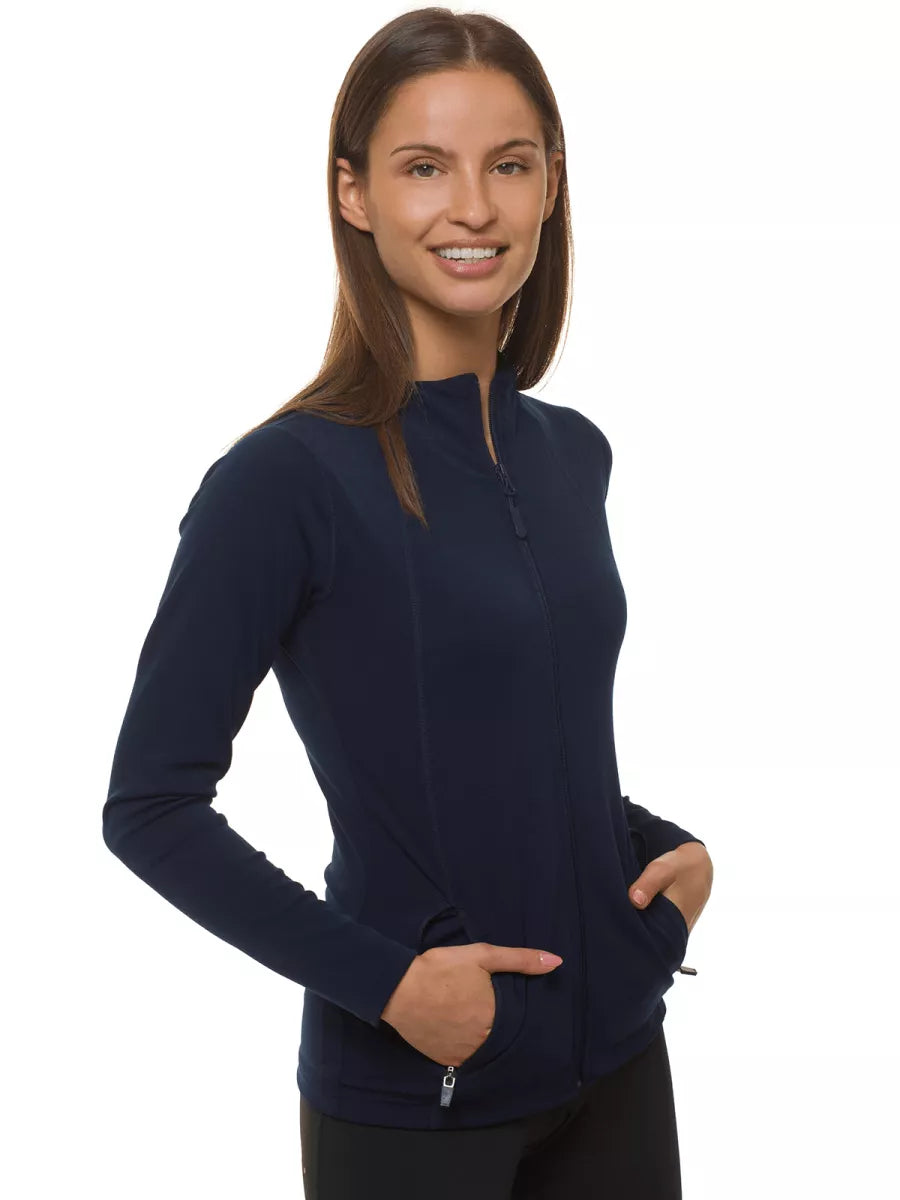 Tumši zila sieviešu jaka Nibela