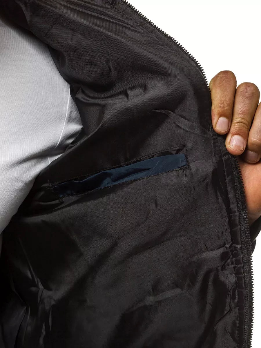 Vīriešu tumši zila jaka "Morel"