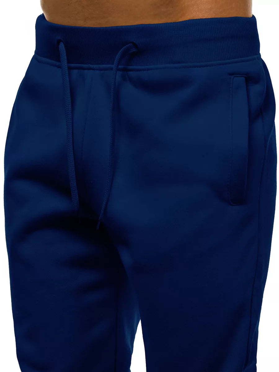 Tumši zilas vīriešu ikdienas bikses Sergo