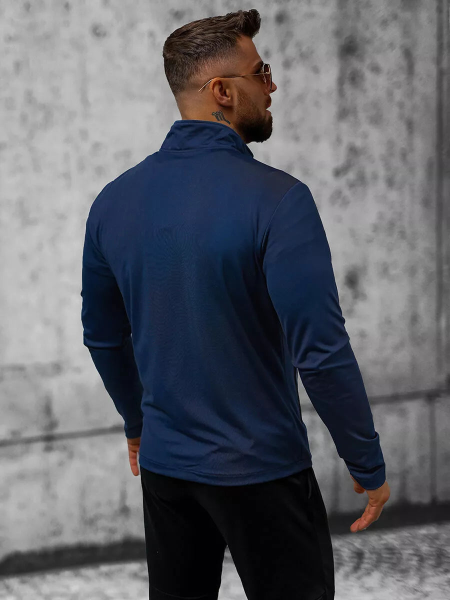 Tumši zils vīriešu džemperis Lotol