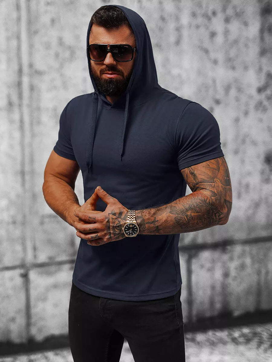 Tumši zils vīriešu T-krekls Remer