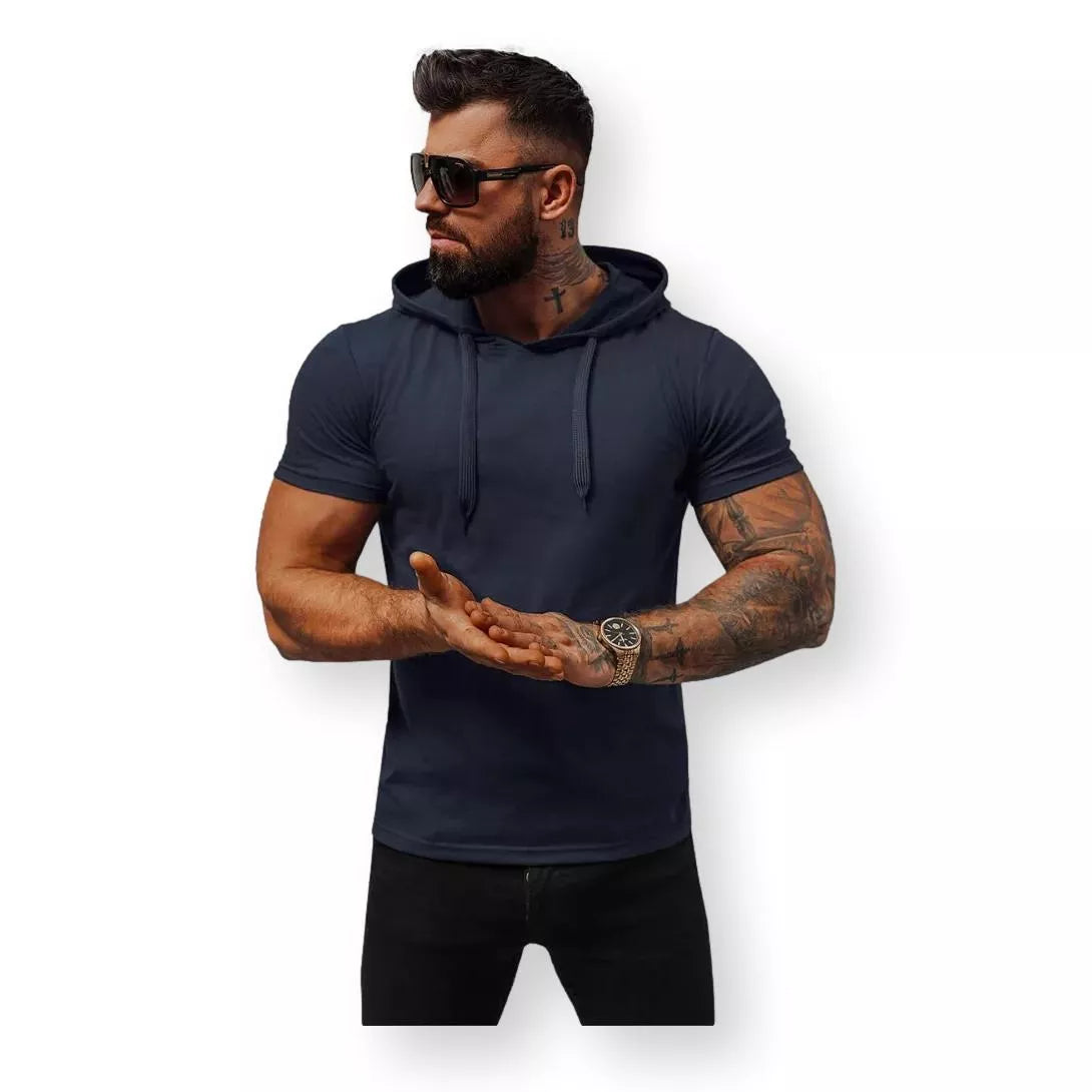 Tumši zils vīriešu T-krekls Remer