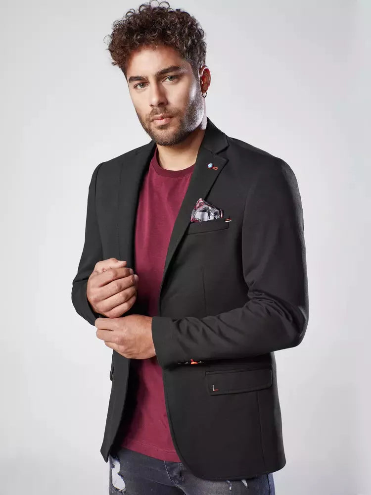 Vīriešu melna jaka Cooper