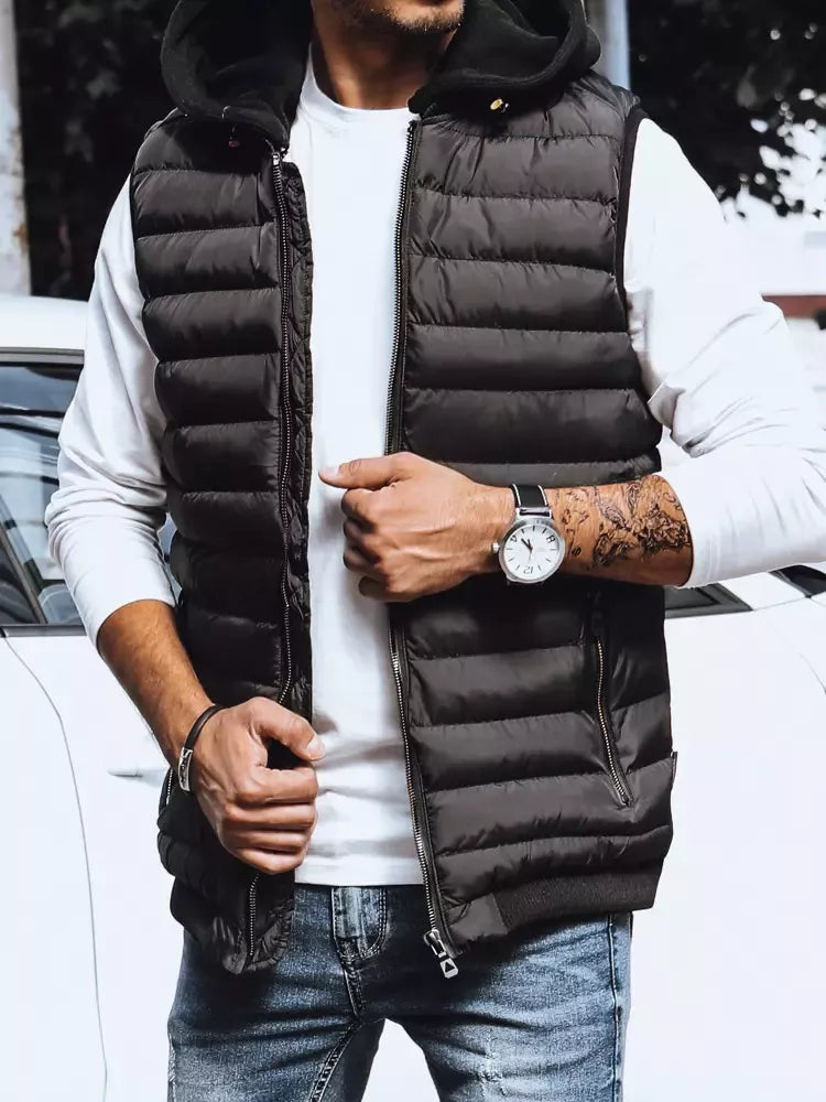 Vīriešu veste melna Arova 