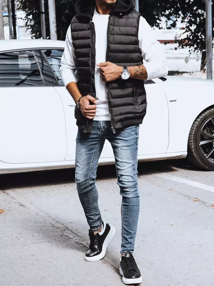 Vīriešu veste melna Arova 