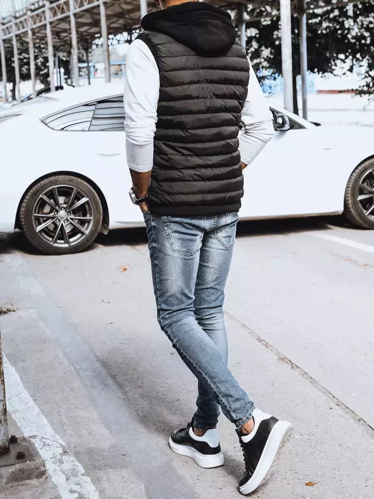 Vīriešu veste melna Arova 