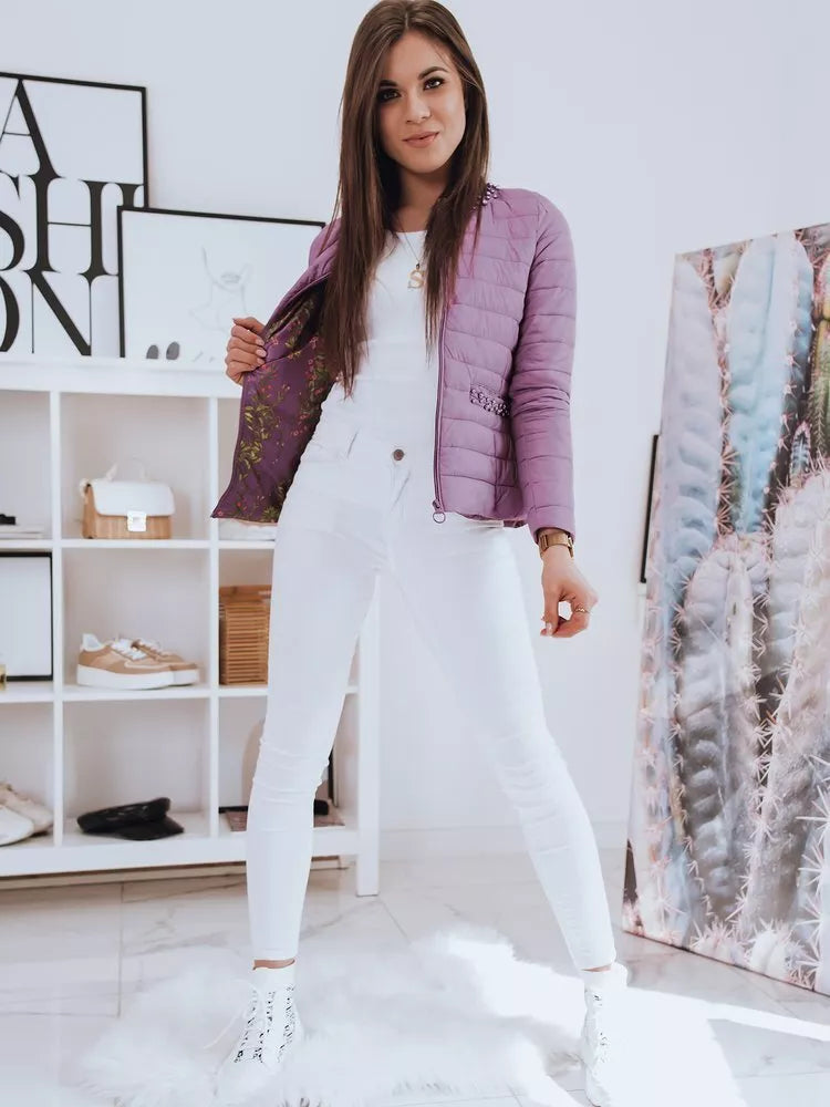 Violeta sieviešu jaka Fancy