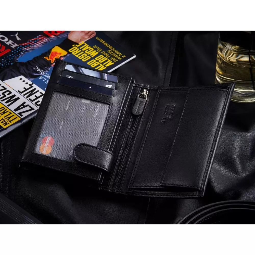 Vīriešu maks, kas izgatavots no īstas ādas Redar 