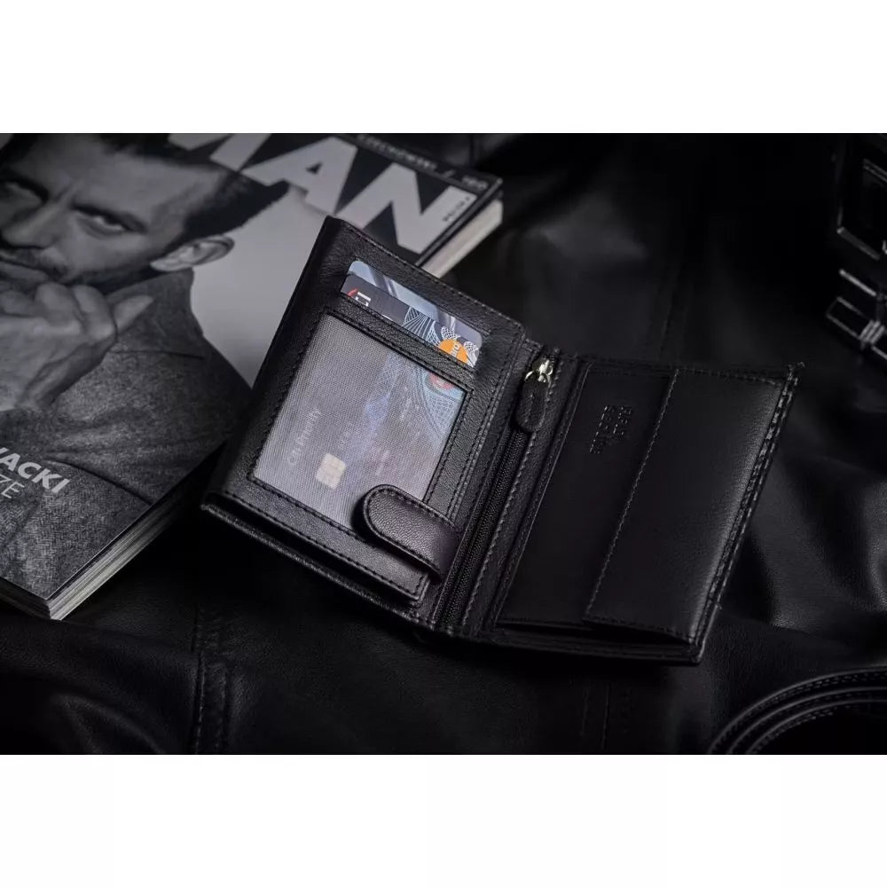 Vīriešu maks, kas izgatavots no īstas ādas Redar 