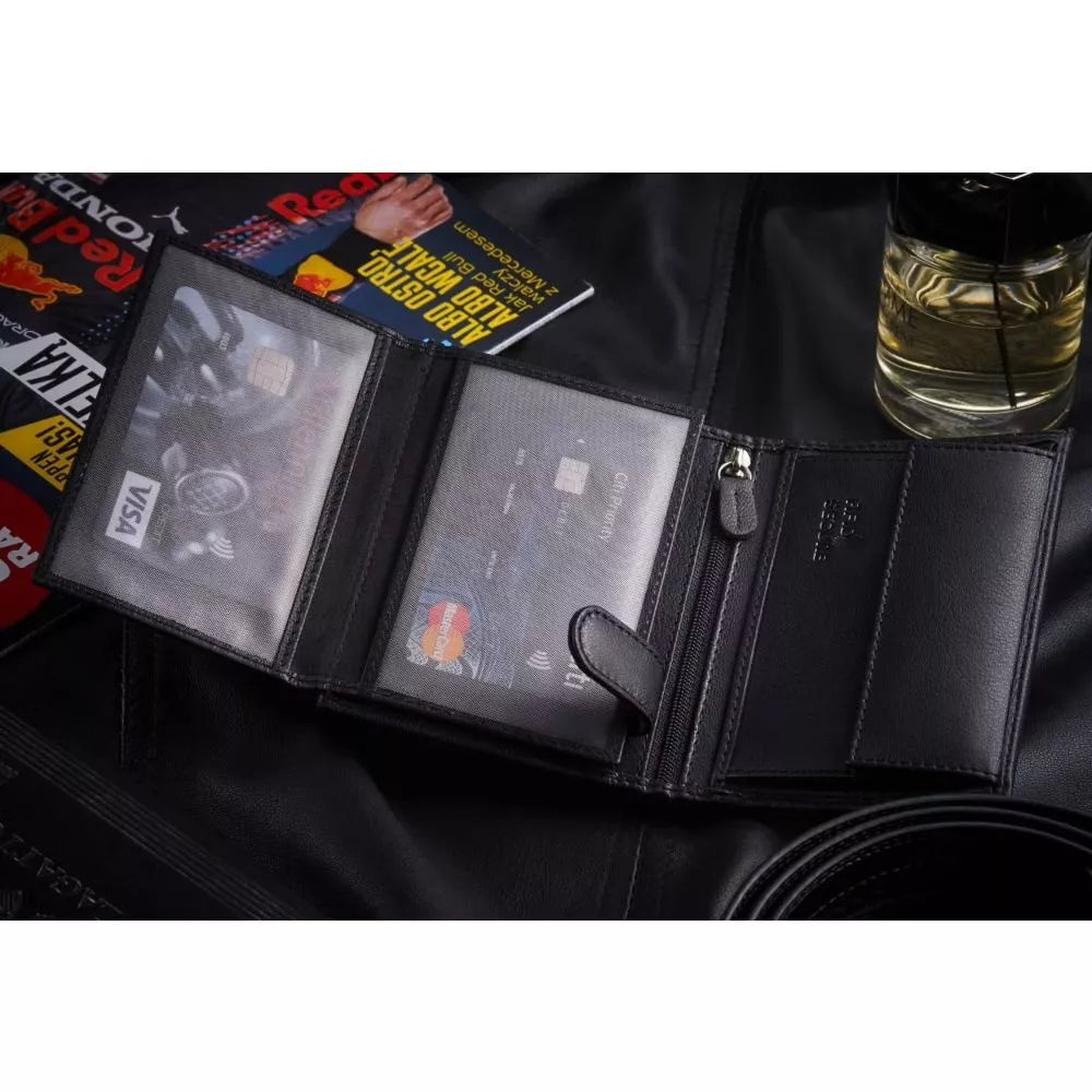 Vīriešu maks, kas izgatavots no īstas ādas Redar 