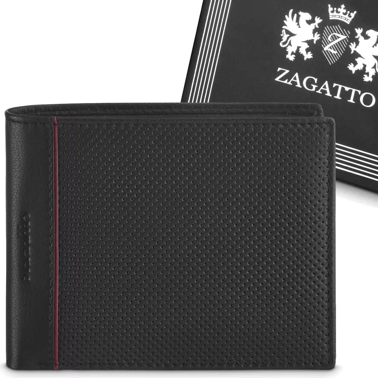 Vīriešu īstas ādas maks Tival 