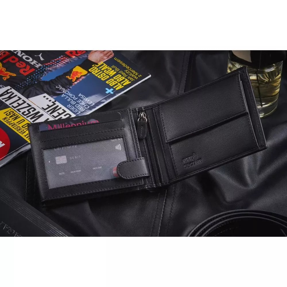 Vīriešu īstas ādas maks Tival 