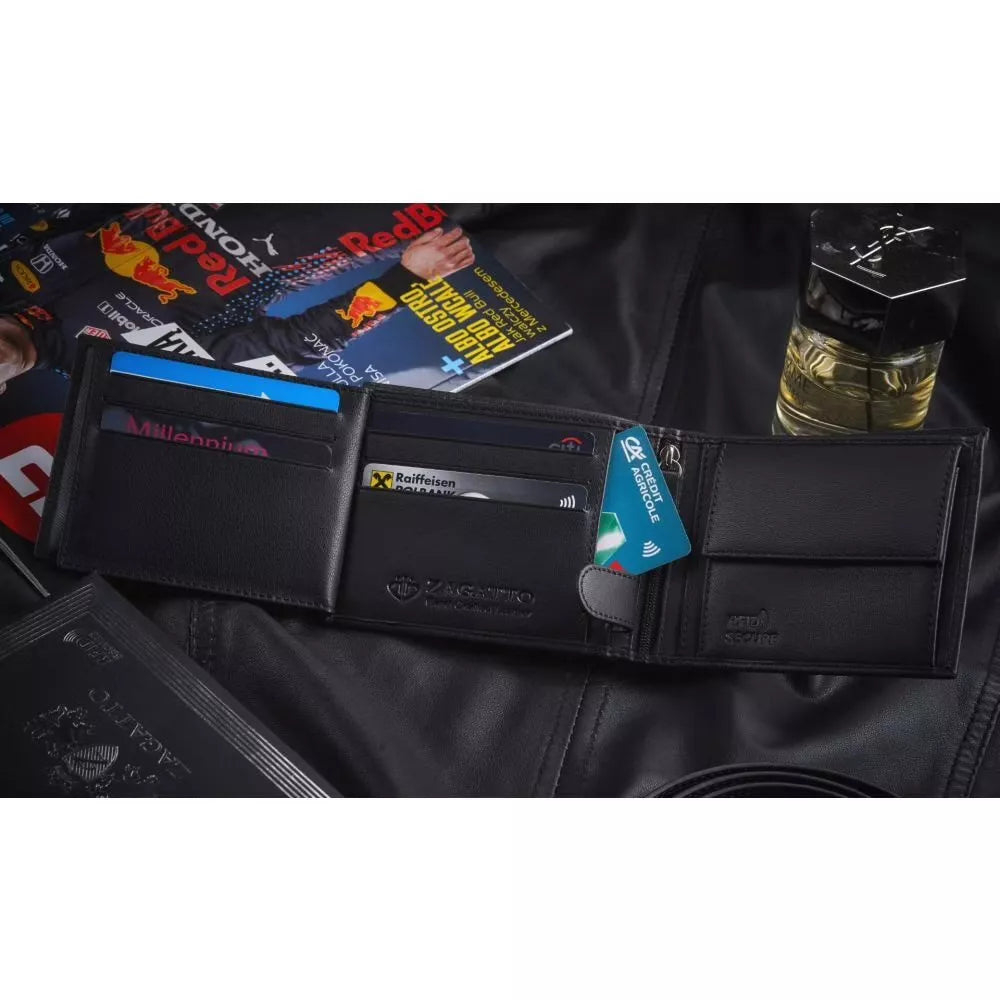 Vīriešu īstas ādas maks Tival 