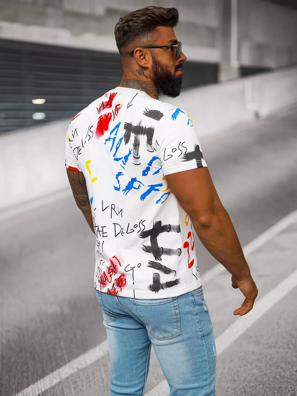 Vīriešu apdrukāts T-krekls Goss