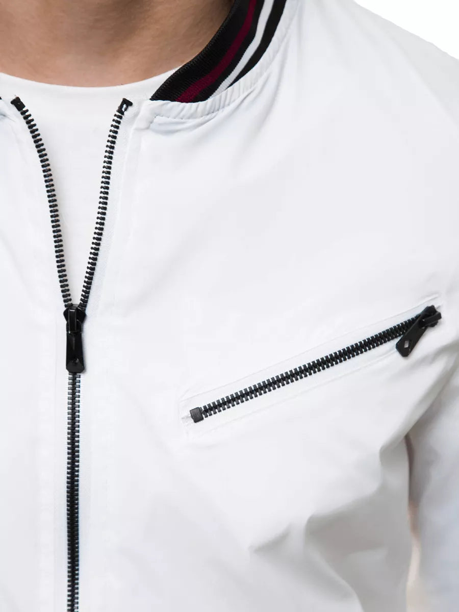 Vīriešu balta jaka Loton