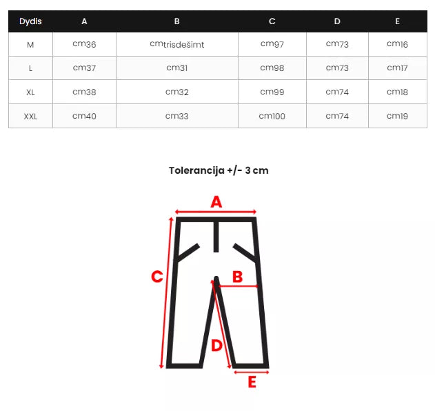 Vīriešu baltas bikses Madero
