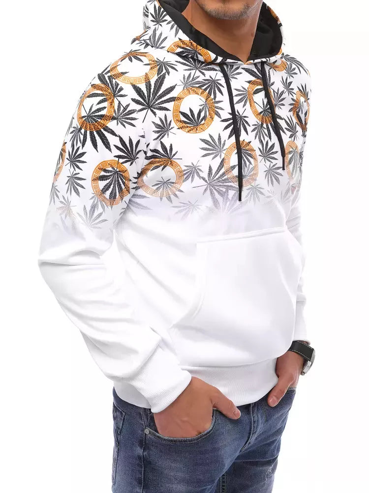 Vīriešu balts džemperis Dante