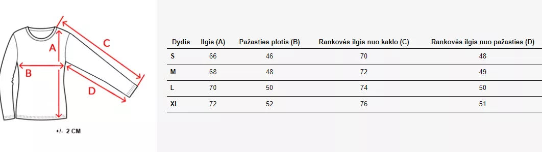 Vīriešu balts džemperis Linix 