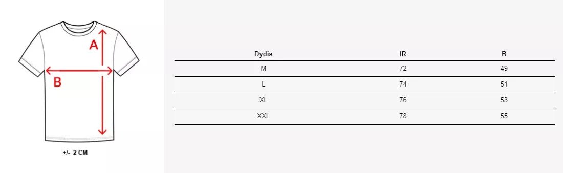 Vīriešu balts T-krekls Defend