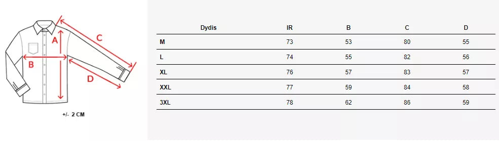 Vīriešu krekls ar uguns rakstiem