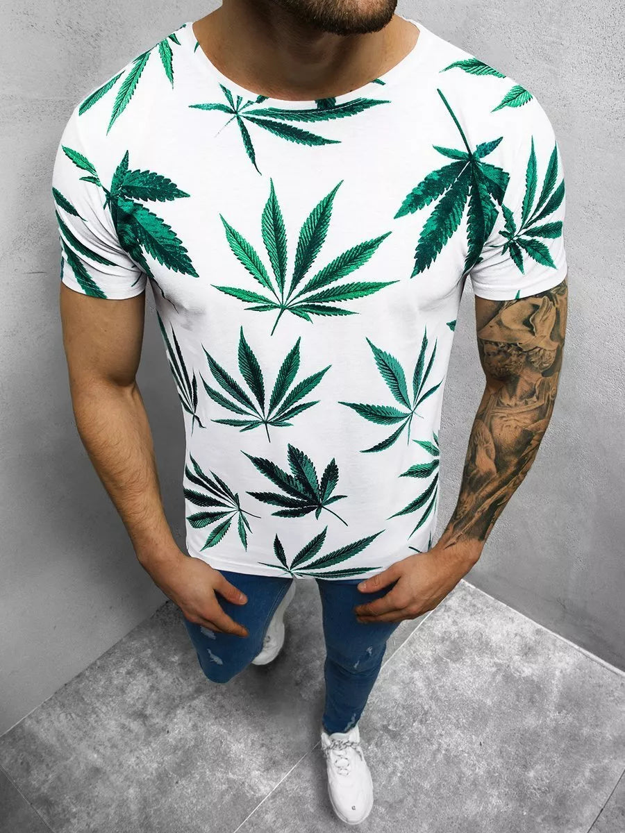 Vīriešu balts T-krekls Gimil